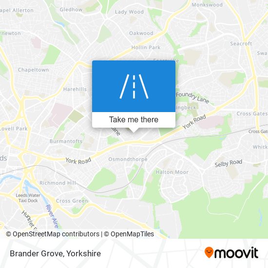 Brander Grove map