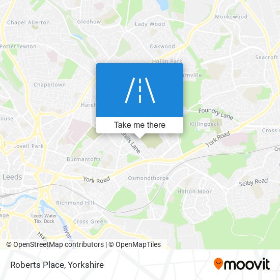 Roberts Place map