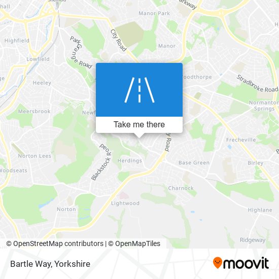 Bartle Way map