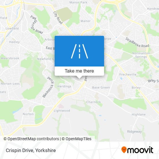 Crispin Drive map
