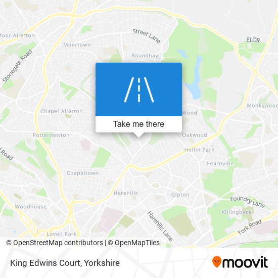 King Edwins Court map