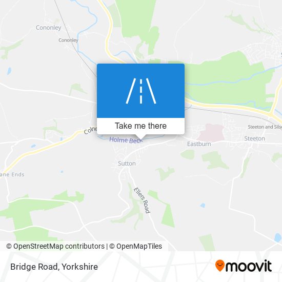Bridge Road map