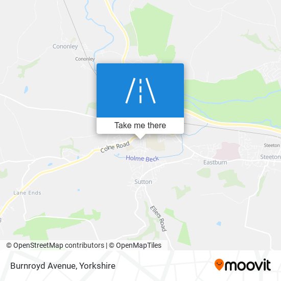 Burnroyd Avenue map