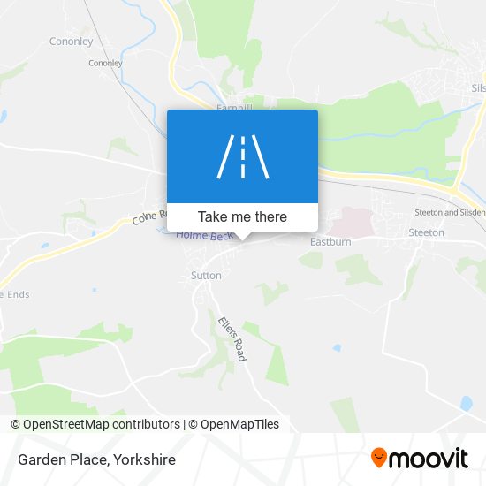 Garden Place map