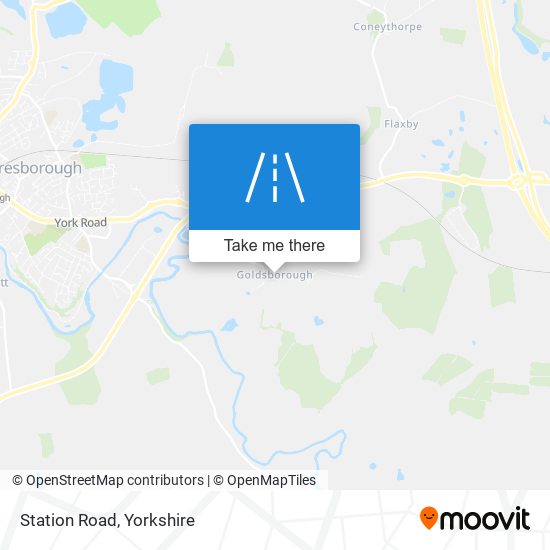Station Road map