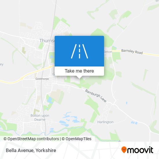 Bella Avenue map