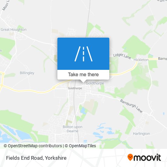 Fields End Road map
