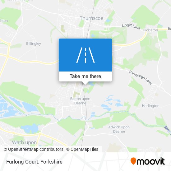 Furlong Court map