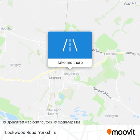 Lockwood Road map
