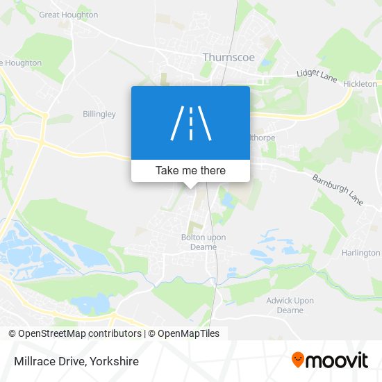 Millrace Drive map