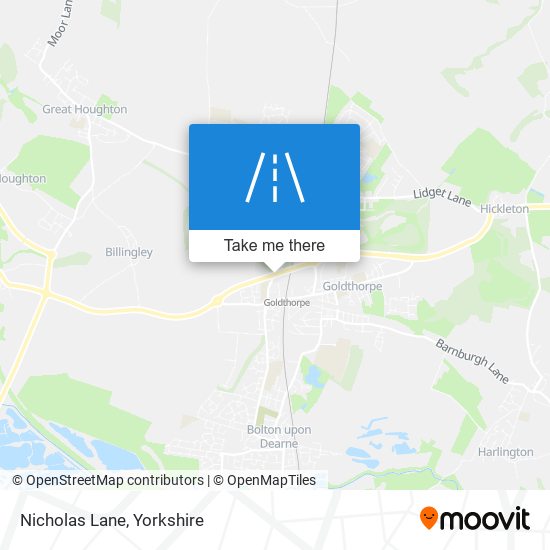 Nicholas Lane map