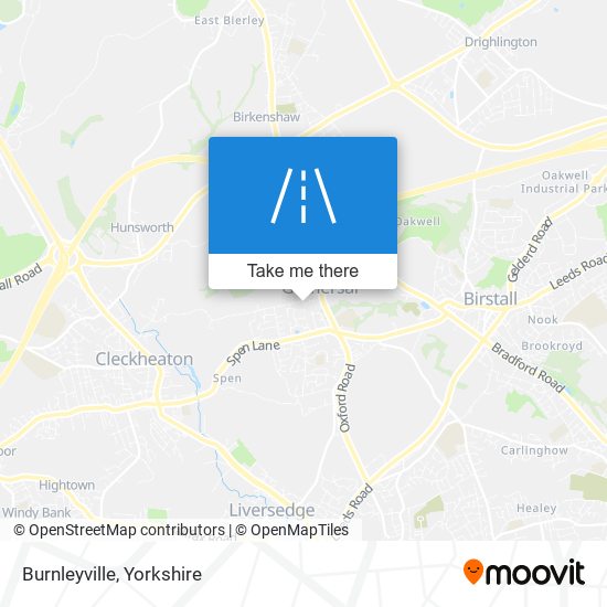 Burnleyville map