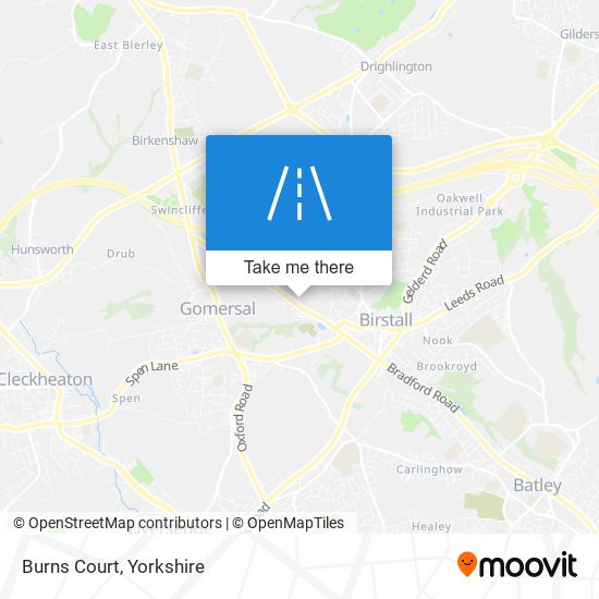 Burns Court map