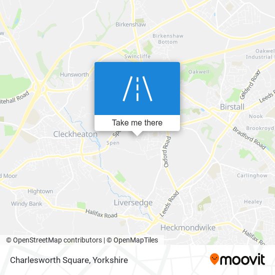 Charlesworth Square map
