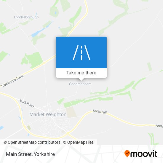 Main Street map