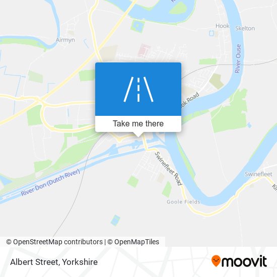 Albert Street map