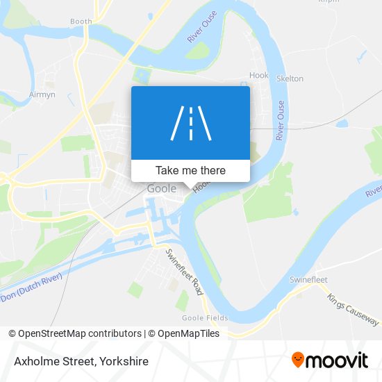 Axholme Street map