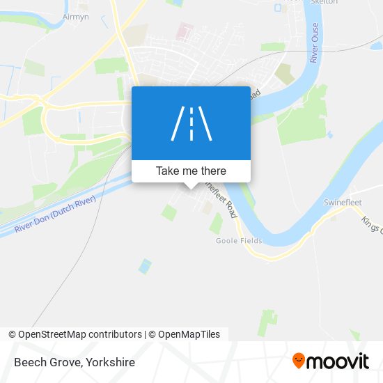 Beech Grove map