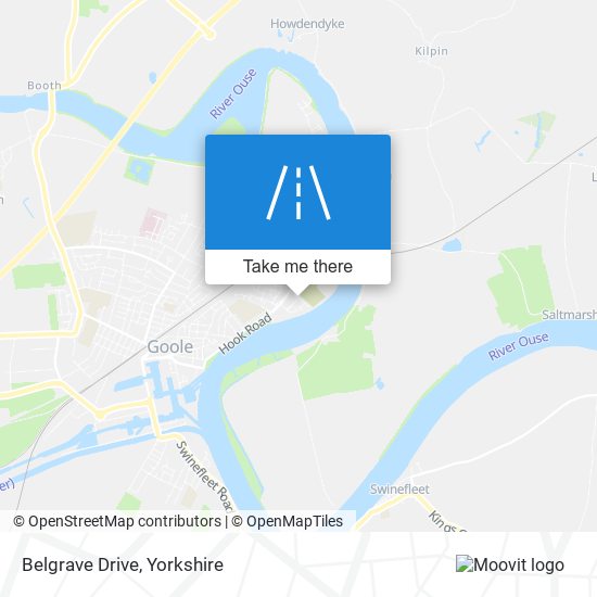 Belgrave Drive map