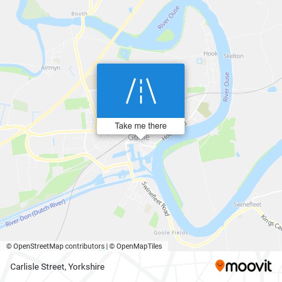 Carlisle Street map