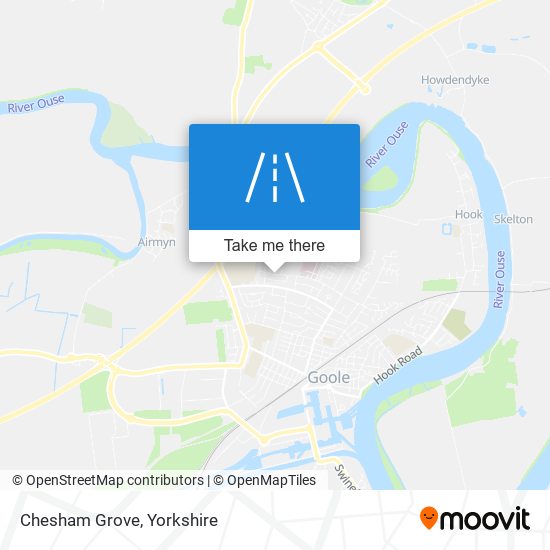 Chesham Grove map