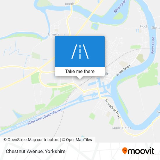Chestnut Avenue map