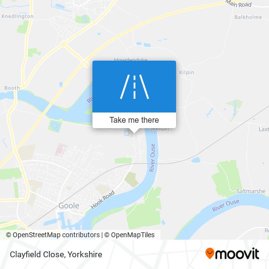 Clayfield Close map