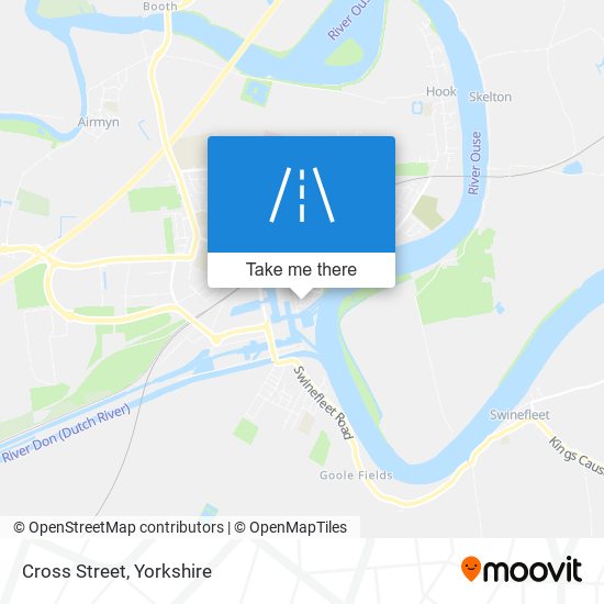 Cross Street map