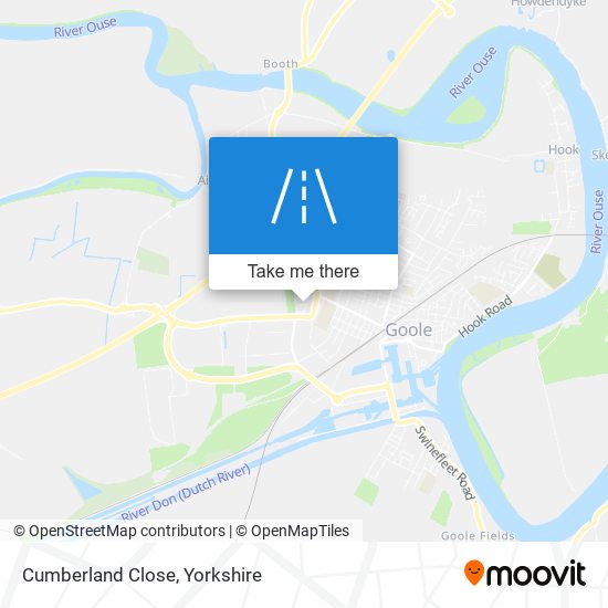 Cumberland Close map