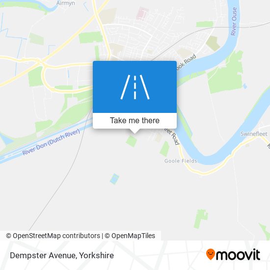 Dempster Avenue map