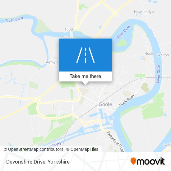Devonshire Drive map