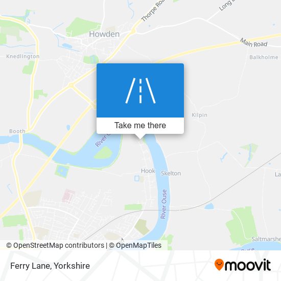 Ferry Lane map