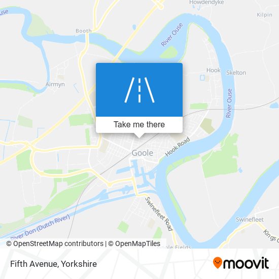 Fifth Avenue map