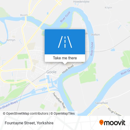 Fountayne Street map