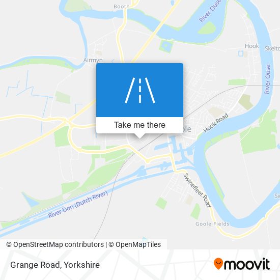 Grange Road map