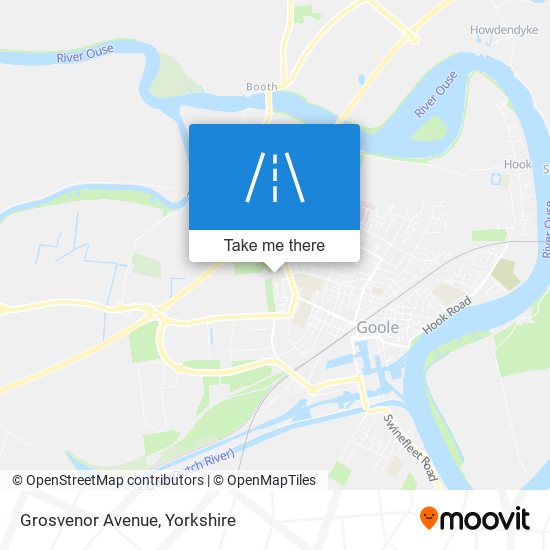 Grosvenor Avenue map