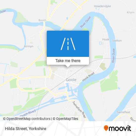 Hilda Street map