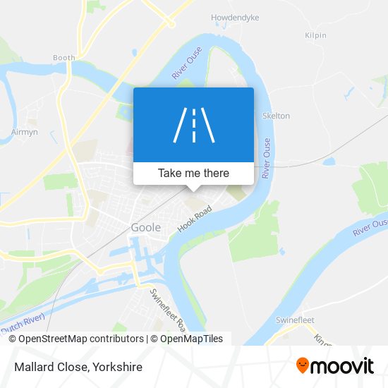 Mallard Close map