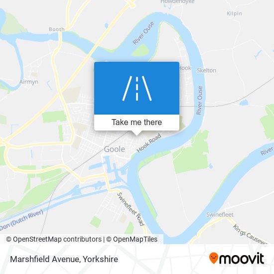 Marshfield Avenue map