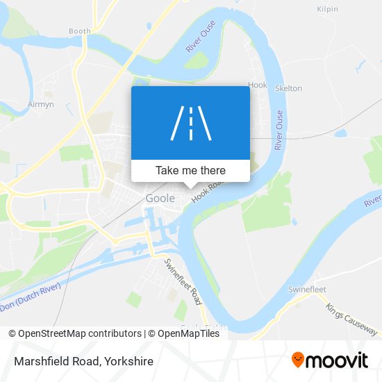 Marshfield Road map