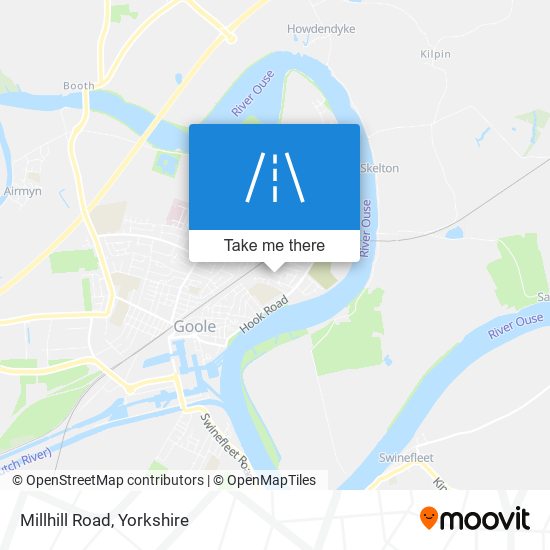 Millhill Road map