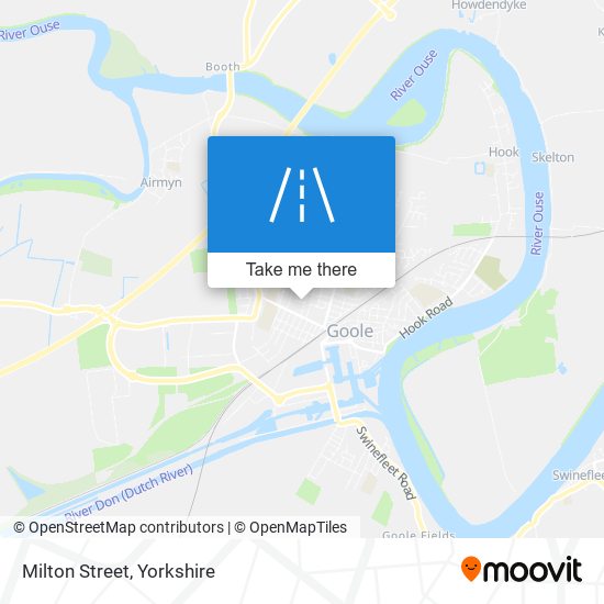 Milton Street map