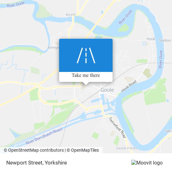 Newport Street map