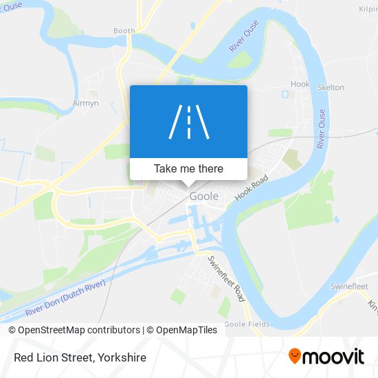 Red Lion Street map