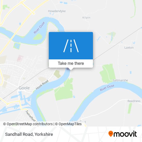 Sandhall Road map