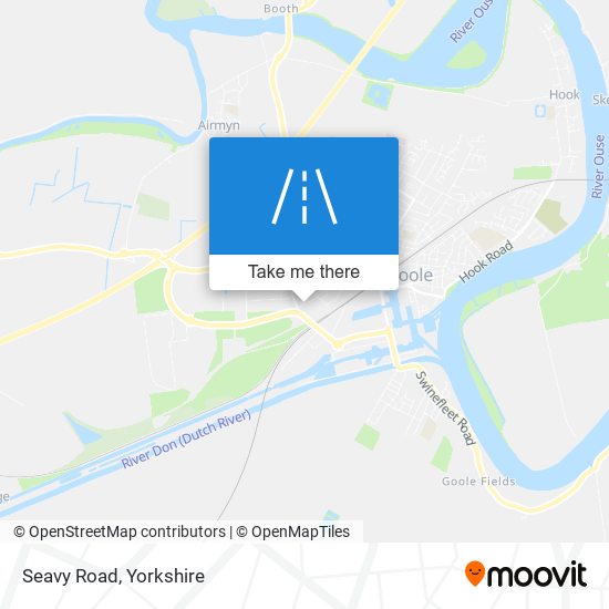 Seavy Road map