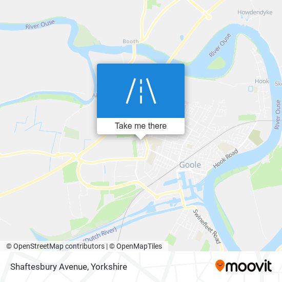 Shaftesbury Avenue map
