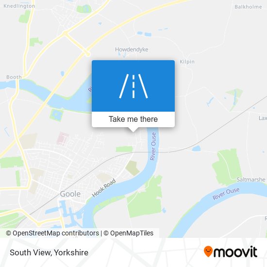 South View map