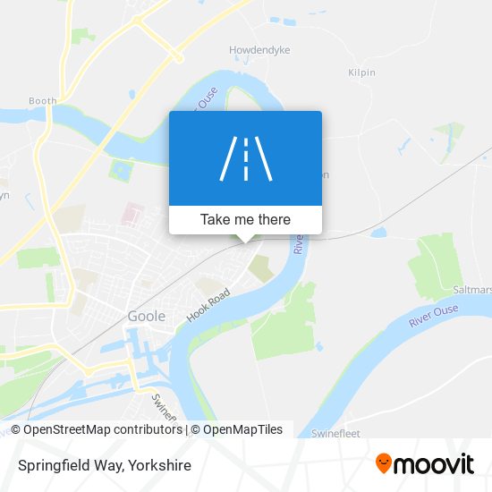 Springfield Way map