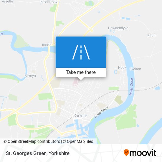 St. Georges Green map